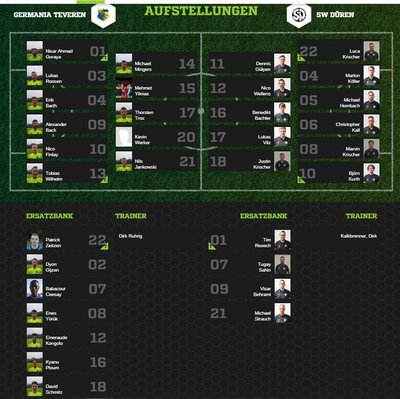 Teveren1-30Aufstellung