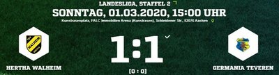 Teveren1-20Ergebnis