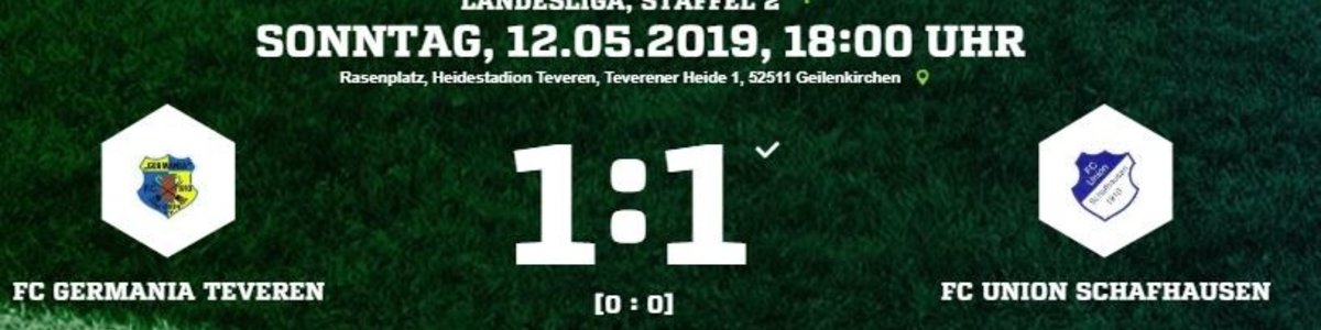 Lokalderby zwischen Germania I und Schafhausen endet 1:1