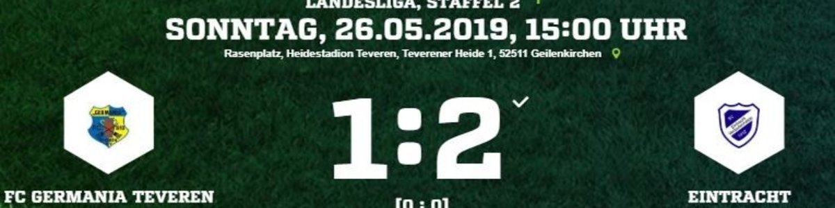 Germania I verliert gegen Verlautenheide 1:2